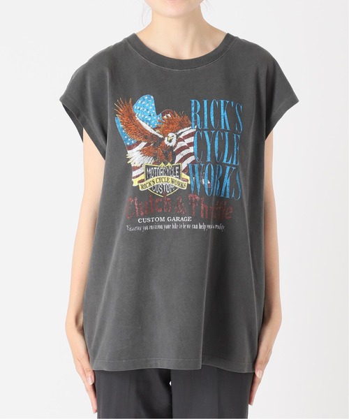 GOOD ROCK SPEED(グッドロックスピード)の「【GOOD ROCK SPEED/グッドロックスピード】ROCK TEE(Tシャツ/カットソー・レディース・ブラック/ベージュ・FREE)」の16枚目の写真