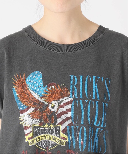 GOOD ROCK SPEED(グッドロックスピード)の「【GOOD ROCK SPEED/グッドロックスピード】ROCK TEE(Tシャツ/カットソー・レディース・ブラック/ベージュ・FREE)」の19枚目の写真