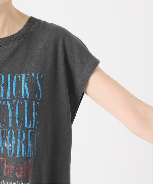 GOOD ROCK SPEED(グッドロックスピード)の「【GOOD ROCK SPEED/グッドロックスピード】ROCK TEE(Tシャツ/カットソー・レディース・ブラック/ベージュ・FREE)」の21枚目の写真
