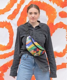 LOQI（ローキー）の「【LOQI/ローキー】バムバッグ（リサイクル）（ボディバッグ/ウエストポーチ）」