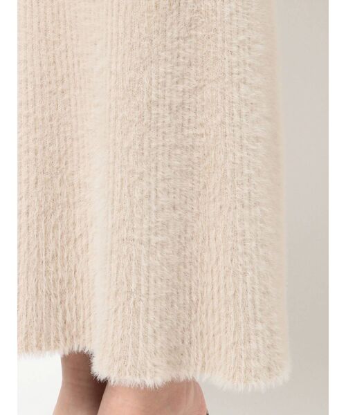 RESEXXY(リゼクシー)の「ミニシャギーニットフレアワンピース(ワンピース・レディース・ホワイト/ブラック/ピンク/ベージュ・FREE)」の18枚目の写真