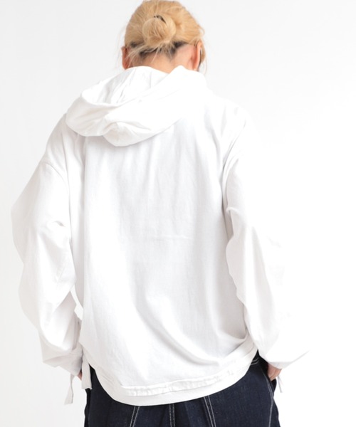 RNA（アールエヌエー）の「M1936 EYESルーズフーディー（パーカー・レディース・ブラック/ベージュ/ホワイト・MEDIUM）」の20枚目の写真