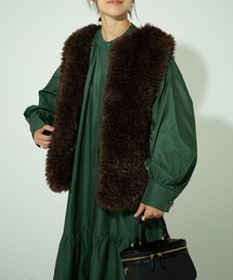 CORNERS | ボリュームファーベスト(その他アウター)