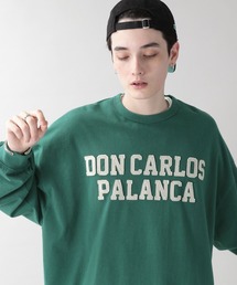 【SIGNAL SPORTS】カレッジロゴ刺繍ロンT