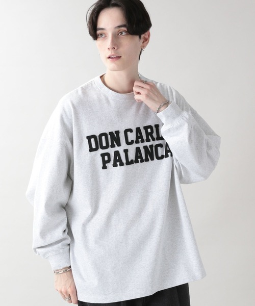 SIGNAL SPORTS（シグナルスポーツ）の「【SIGNAL SPORTS】カレッジロゴ刺繍ロンT（Tシャツ/カットソー・メンズ・ホワイト/イエロー/グリーン・MEDIUM/LARGE）」の13枚目の写真