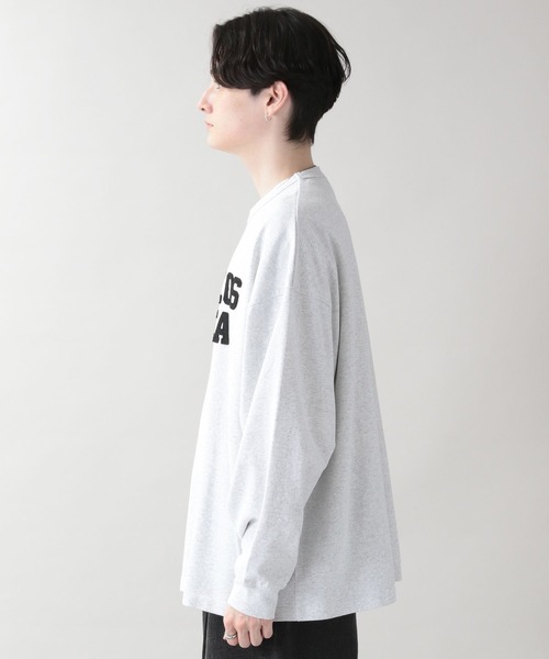 SIGNAL SPORTS（シグナルスポーツ）の「【SIGNAL SPORTS】カレッジロゴ刺繍ロンT（Tシャツ/カットソー・メンズ・ホワイト/イエロー/グリーン・MEDIUM/LARGE）」の16枚目の写真
