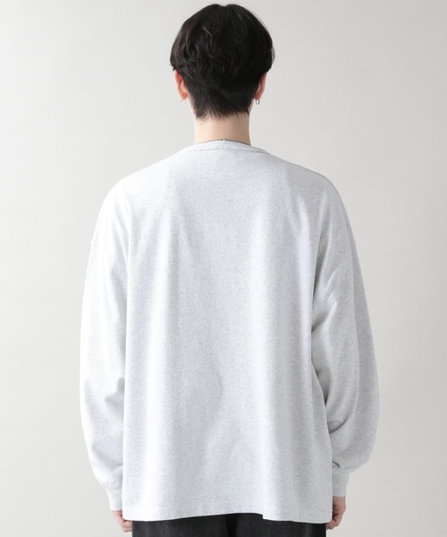 SIGNAL SPORTS（シグナルスポーツ）の「【SIGNAL SPORTS】カレッジロゴ刺繍ロンT（Tシャツ/カットソー・メンズ・ホワイト/イエロー/グリーン・MEDIUM/LARGE）」の17枚目の写真