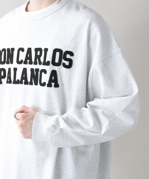 SIGNAL SPORTS（シグナルスポーツ）の「【SIGNAL SPORTS】カレッジロゴ刺繍ロンT（Tシャツ/カットソー・メンズ・ホワイト/イエロー/グリーン・MEDIUM/LARGE）」の19枚目の写真