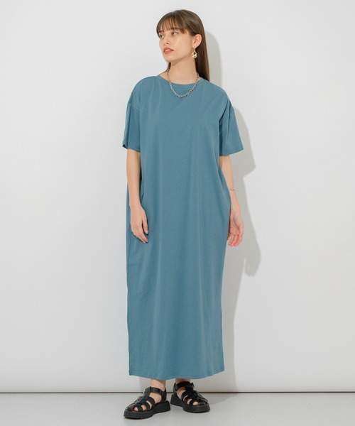 vingtrois（バントロア）の「vingtrois ロゴテープ2WAYワンピース（ワンピース・レディース・ホワイト/ブラック/ブルー・FREE）」の14枚目の写真