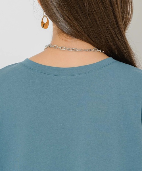 vingtrois（バントロア）の「vingtrois ロゴテープ2WAYワンピース（ワンピース・レディース・ホワイト/ブラック/ブルー・FREE）」の11枚目の写真