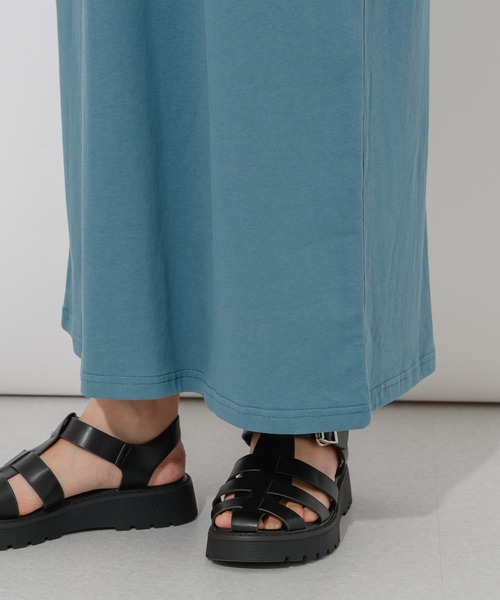 vingtrois（バントロア）の「vingtrois ロゴテープ2WAYワンピース（ワンピース・レディース・ホワイト/ブラック/ブルー・FREE）」の18枚目の写真