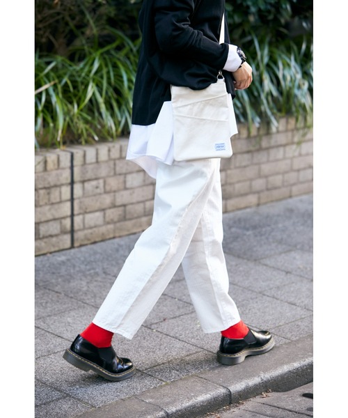 nagonstans(ナゴンスタンス)の「ヘリンボーン Modest(デニムパンツ・レディース・ホワイト・40/38/36/34/32)」の10枚目の写真