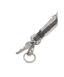 未使用　定価15400円　ディーゼル　ダメージ　デニム　ネックレス　キーホルダー DIESEL（ディーゼル）の「メンズ ダメージデニム ネック