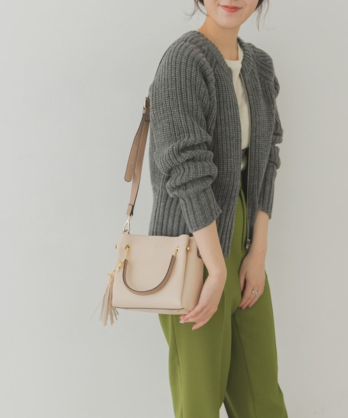 RODE SKO（ロデスコ）の「プチ2WAYトートバッグ（トートバッグ・レディース・ブラック/ベージュ/ホワイト系その他・ONE）」の2枚目の写真