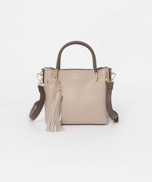 RODE SKO（ロデスコ）の「プチ2WAYトートバッグ（トートバッグ・レディース・ブラック/ベージュ/ホワイト系その他・ONE）」の6枚目の写真