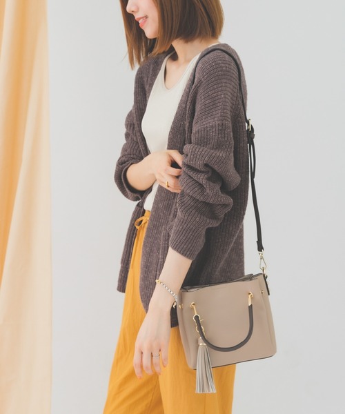 RODE SKO（ロデスコ）の「プチ2WAYトートバッグ（トートバッグ・レディース・ブラック/ベージュ/ホワイト系その他・ONE）」の5枚目の写真