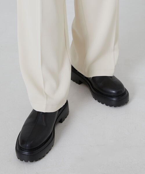 PUBLUX（パブリュクス）の「PUBLUX/パブリュクス トラックソールサボサンダル（サンダル・レディース・アイボリー/ブラック・23.0cm/24.0cm/25.0cm）」の12枚目の写真