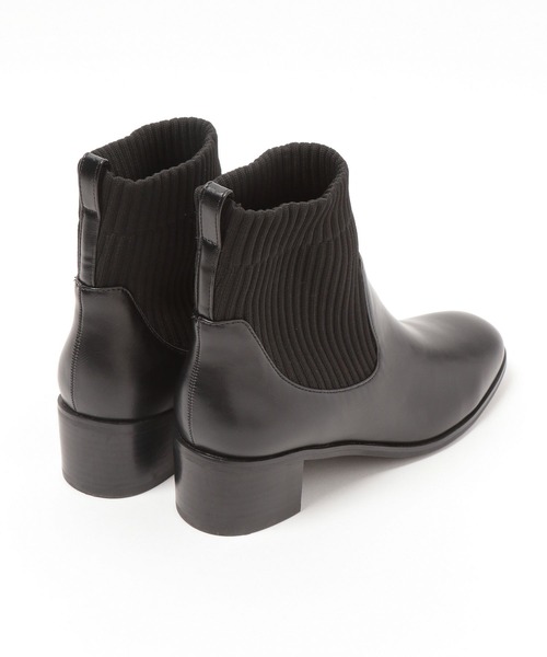 LEPSIM(レプシィム)の「フェイクレザーキリカエソックスブーツ 123118(ブーツ・レディース・ブラック/グレイッシュベージュ/ブラウン・LARGE/MEDIUM)」の10枚目の写真