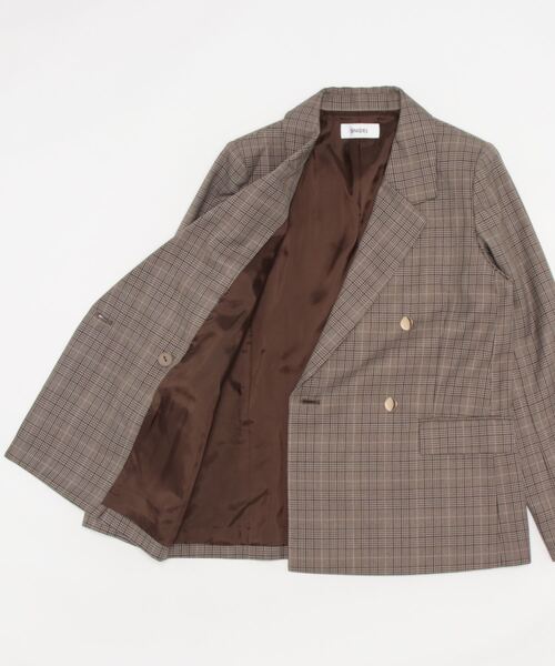 SNIDEL（スナイデル）の「クラシックチェックジャケット（テーラード