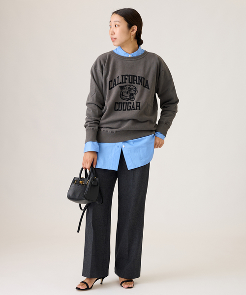 セール】【MIXTA/ミクスタ】CA COUGAR CREW NECK SWEAT SET IN
