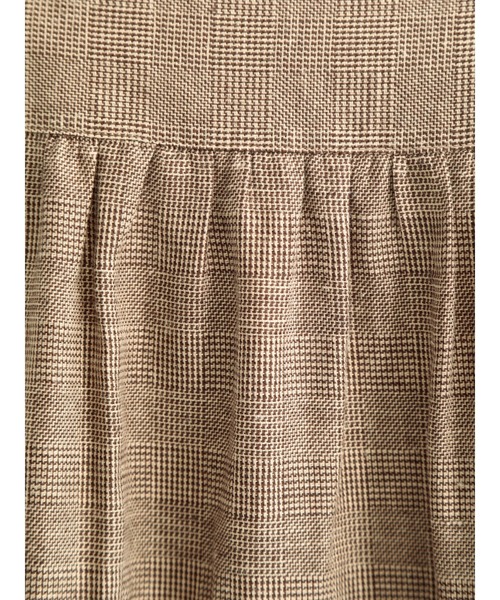 Samansa Mos2（サマンサ モスモス）の「ピンタック前開きブラウス（シャツ/ブラウス・レディース・ブラック/グリーン/オフホワイト/ブラウン・ﾌﾘ-）」の13枚目の写真