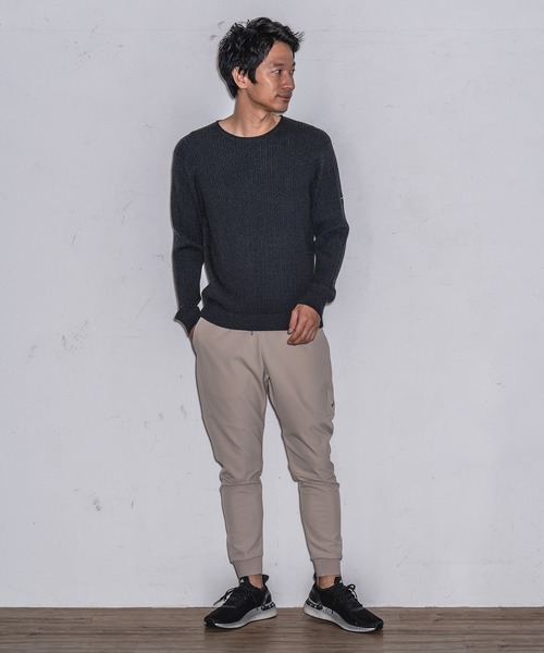 CALL&RESPONSE(コールアンドレスポンス)の「mn2641- スムースニット-ロールネック-プルオーバー ニット(ニット/セーター・メンズ・ブラウン/ブラック/ベージュ/グレー・5/2/1/4)」の20枚目の写真