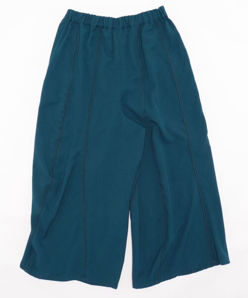 gomme（ゴム）の「ウォームＰツイル　ウェーブ切替パンツ（その他パンツ・レディース・ブラック/カーキ/ブルー・MEDIUM）」の19枚目の写真