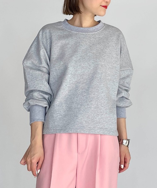 PICCIN（ピッチン）の「バックテーププルオーバー（Tシャツ/カットソー・レディース・ブラック/グレー/オフホワイト・M）」の18枚目の写真