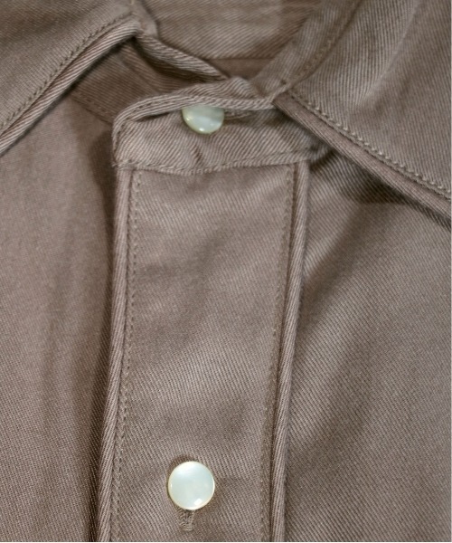 C.E.L.STORE(セルストア)の「DEL MAR sportswear / デルマースポーツウエアー 50S DRESS WESTERN SHIRT ドレスウエスタンシャツ(シャツ/ブラウス・メンズ・カーキ/ネイビー/ダークブラウン・MEDIUM/SMALL/LARGE)」の20枚目の写真