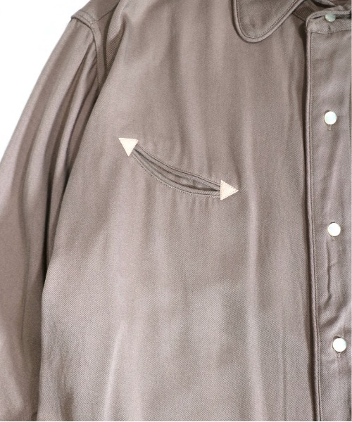 C.E.L.STORE(セルストア)の「DEL MAR sportswear / デルマースポーツウエアー 50S DRESS WESTERN SHIRT ドレスウエスタンシャツ(シャツ/ブラウス・メンズ・カーキ/ネイビー/ダークブラウン・MEDIUM/SMALL/LARGE)」の19枚目の写真