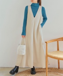 titivate | ﾌﾚｱﾃﾞｻﾞｲﾝVﾈｯｸｼﾞｬﾝﾊﾟｰｽｶｰﾄ(ワンピース)