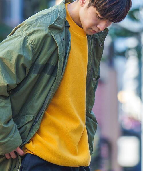 coen（コーエン）の「FreeSpeech(フリースピーチ)別注クルーネックフリース（スウェット・メンズ・ブラウン/イエロー/ケリー/オフホワイト/ブラック/グレー・L/M/S/XL）」の6枚目の写真