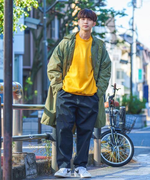 coen（コーエン）の「FreeSpeech(フリースピーチ)別注クルーネックフリース（スウェット・メンズ・ブラウン/イエロー/ケリー/オフホワイト/ブラック/グレー・L/M/S/XL）」の8枚目の写真