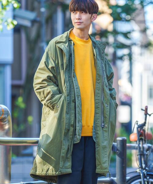 coen（コーエン）の「FreeSpeech(フリースピーチ)別注クルーネックフリース（スウェット・メンズ・ブラウン/イエロー/ケリー/オフホワイト/ブラック/グレー・L/M/S/XL）」の9枚目の写真