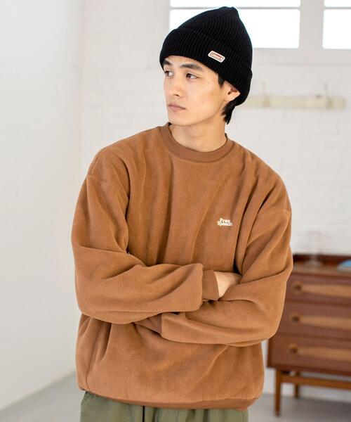 coen（コーエン）の「FreeSpeech(フリースピーチ)別注クルーネックフリース（スウェット・メンズ・ブラウン/イエロー/ケリー/オフホワイト/ブラック/グレー・L/M/S/XL）」の17枚目の写真