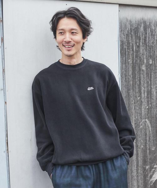 coen（コーエン）の「FreeSpeech(フリースピーチ)別注クルーネックフリース（スウェット・メンズ・ブラウン/イエロー/ケリー/オフホワイト/ブラック/グレー・L/M/S/XL）」の18枚目の写真