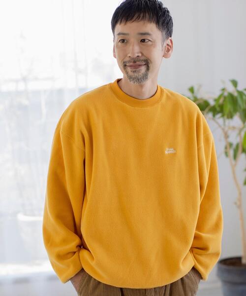coen（コーエン）の「FreeSpeech(フリースピーチ)別注クルーネックフリース（スウェット・メンズ・ブラウン/イエロー/ケリー/オフホワイト/ブラック/グレー・L/M/S/XL）」の21枚目の写真