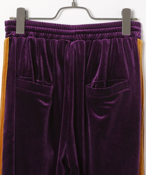 PBLIM（ページボーイリム）の「PAGEBOYLIM/ベロアラインパンツ（その他パンツ・レディース・パープル/ブラウン・FREE）」の19枚目の写真