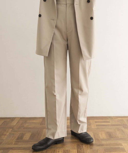 Couleur Meler(クルールメリー)の「Couleur Meler オクユウカ 『セットアップ対応』ストレートパンツ(その他パンツ・レディース・ブラウン/ホワイト系その他・SMALL/MEDIUM)」の2枚目の写真