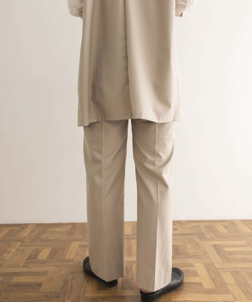 Couleur Meler(クルールメリー)の「Couleur Meler オクユウカ 『セットアップ対応』ストレートパンツ(その他パンツ・レディース・ブラウン/ホワイト系その他・SMALL/MEDIUM)」の4枚目の写真