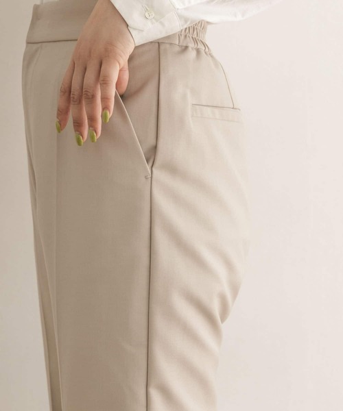 Couleur Meler(クルールメリー)の「Couleur Meler オクユウカ 『セットアップ対応』ストレートパンツ(その他パンツ・レディース・ブラウン/ホワイト系その他・SMALL/MEDIUM)」の5枚目の写真