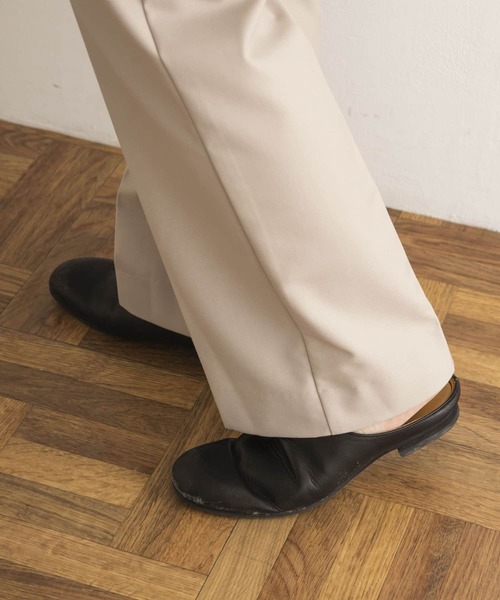 Couleur Meler(クルールメリー)の「Couleur Meler オクユウカ 『セットアップ対応』ストレートパンツ(その他パンツ・レディース・ブラウン/ホワイト系その他・SMALL/MEDIUM)」の7枚目の写真