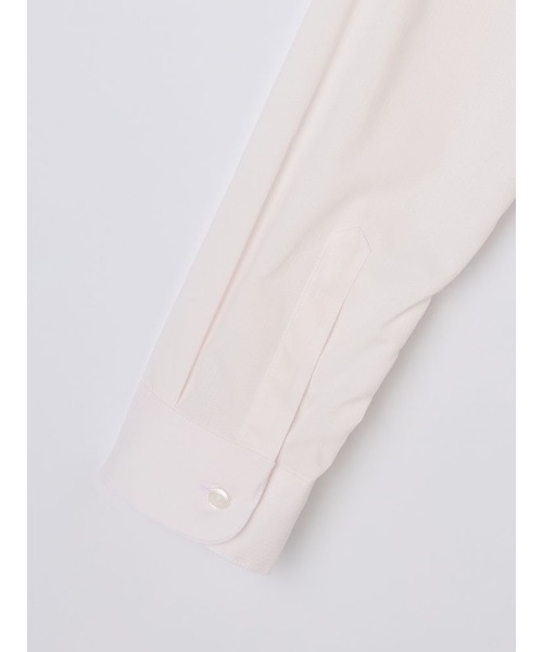 Perfect Suit FActory（パーフェクトスーツファクトリー）の「フレッシャーズ　2WAYリボン　レギュラー（ビジネスシャツ・レディース・ライトピンク/ホワイト/サックスブルー・11号/13号/15号/7号/5号/9号）」の19枚目の写真