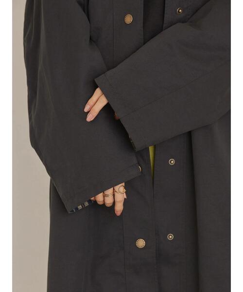 セール】衿コール天ステンカラーコート（ステンカラーコート