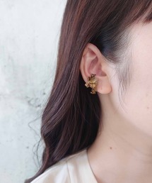 m.soeur（エムスール）の「ヤマイモヅルのイヤーカフ＊brass（イヤーカフ）」