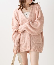 Chico | 【2022AW】モヘア風ルーズVカーデ(カーディガン/ボレロ)