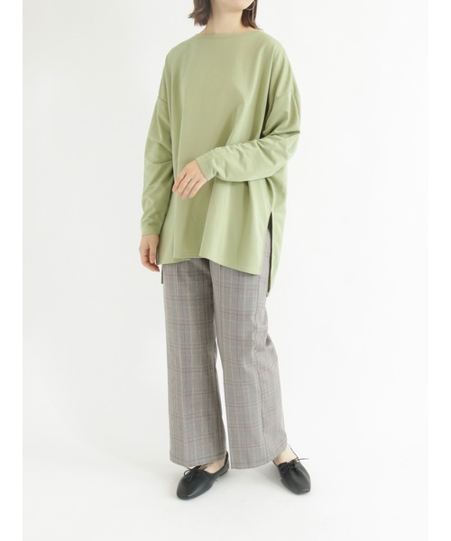 Samansa Mos2 blue(サマンサモスモスブルー)の「チェックパンツ(その他パンツ・レディース・ベージュ/チャコール/ブラウン・MEDIUM/LARGE)」の13枚目の写真