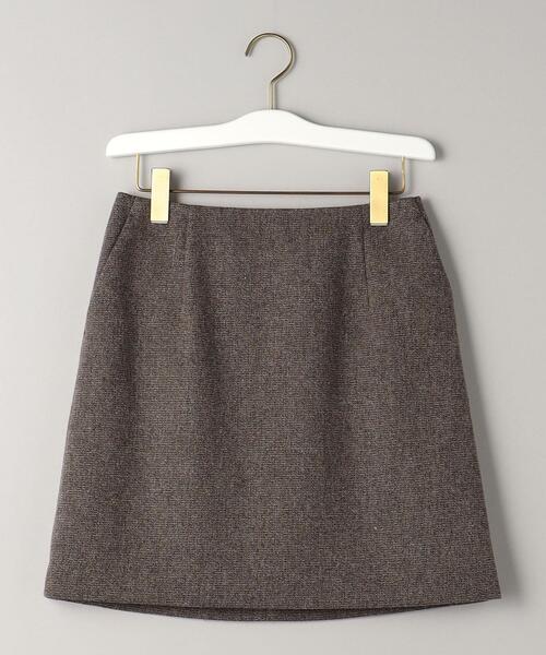 BEAUTY&YOUTH UNITED ARROWS（ビューティーアンドユースユナイテッドアローズ）の「ミックスツイード ミニ スカート（スカート・レディース・グレー/ダークブラウン・S/M）」の20枚目の写真