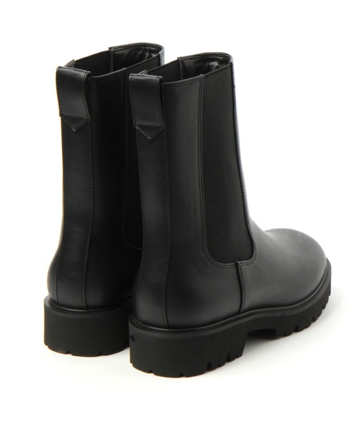 studio CLIP（スタディオクリップ）の「タンクSサイドゴアブーツ（ブーツ・レディース・ブラック/ブラウン・MEDIUM/LARGE）」の6枚目の写真