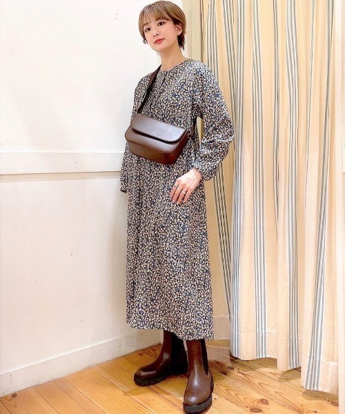 studio CLIP（スタディオクリップ）の「タンクSサイドゴアブーツ（ブーツ・レディース・ブラック/ブラウン・MEDIUM/LARGE）」の14枚目の写真